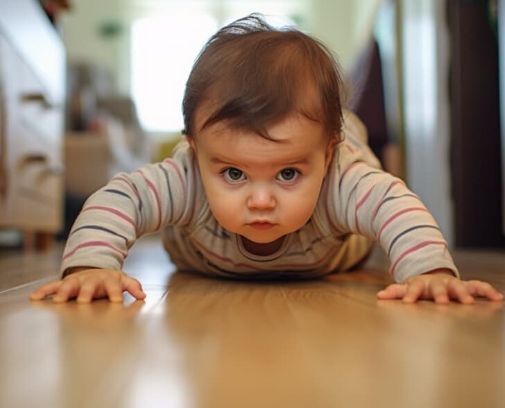 Baby Crawls With Head on Floor Is It Normal and How to Handle It
